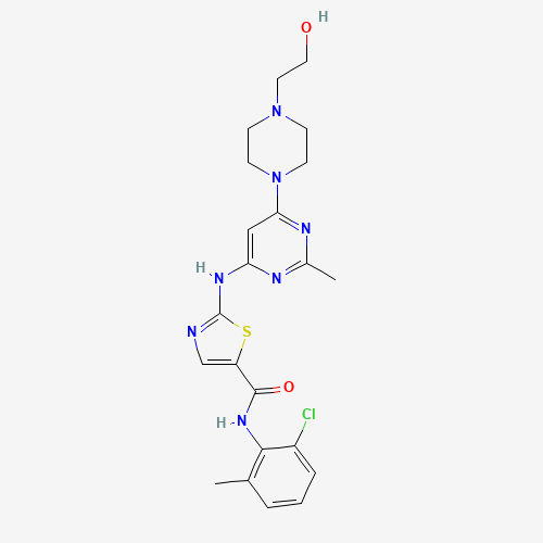 2D chemical (molecular) structure of Dasatinib