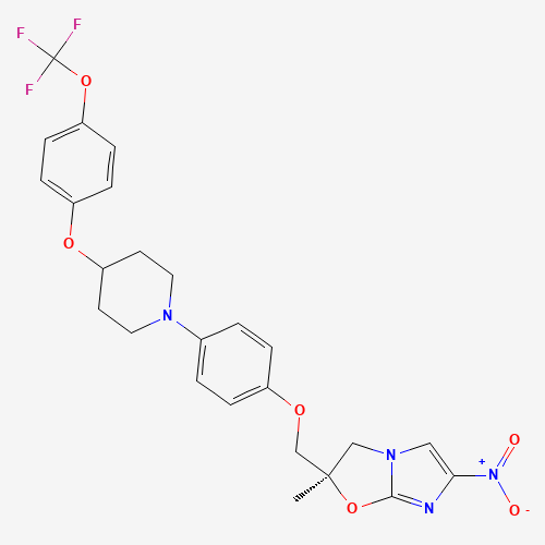 2D chemical (molecular) structure of Delamanid