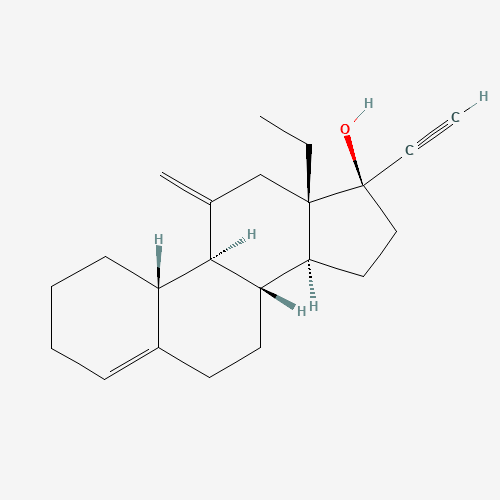 2D chemical (molecular) structure of Desogestrel
