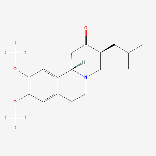 2D chemical (molecular) structure of Deutetrabenazine