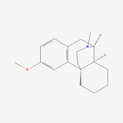 2D chemical (molecular) structure of Dextromethorphan
