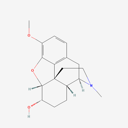2D chemical (molecular) structure of Dihydrocodeine