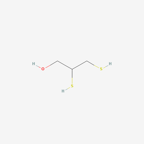 2D chemical (molecular) structure of Dimercaprol
