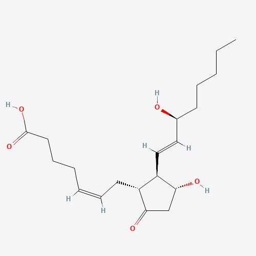 2D chemical (molecular) structure of Dinoprostone