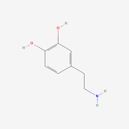 2D chemical (molecular) structure of Dopamine