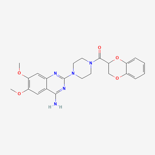 2D chemical (molecular) structure of Doxazosin
