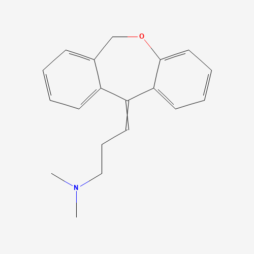 2D chemical (molecular) structure of Doxepin