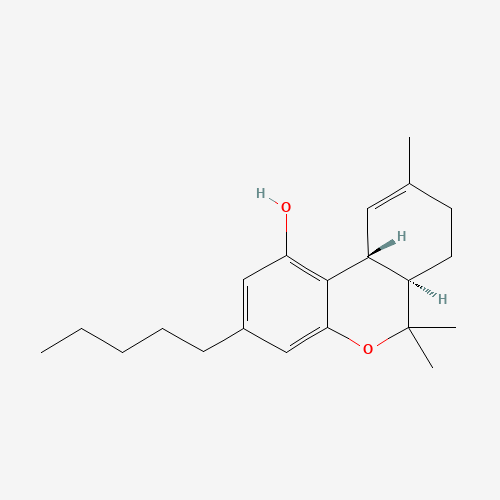 2D chemical (molecular) structure of Dronabinol