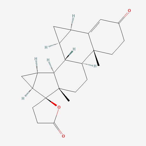 2D chemical (molecular) structure of Drospirenone