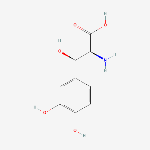2D chemical (molecular) structure of Droxidopa