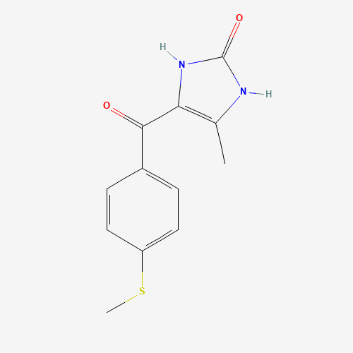 2D chemical (molecular) structure of Enoximone