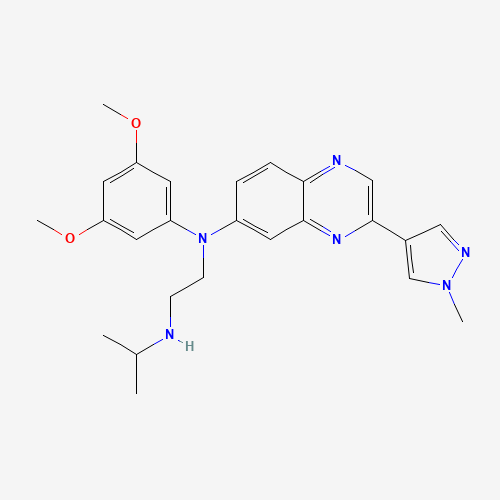 2D chemical (molecular) structure of Erdafitinib