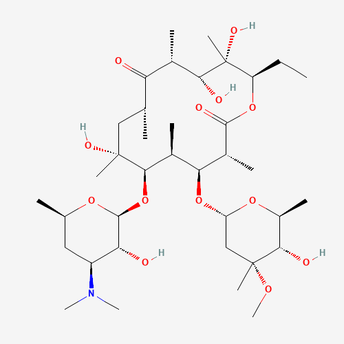 2D chemical (molecular) structure of Erythromycin