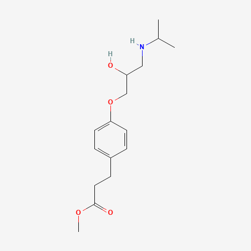 2D chemical (molecular) structure of Esmolol