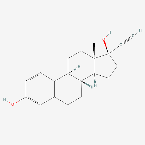 2D chemical (molecular) structure of Ethinylestradiol