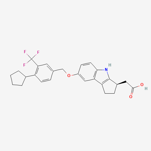 2D chemical (molecular) structure of Etrasimod