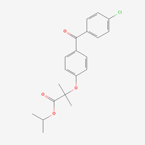 2D chemical (molecular) structure of Fenofibrate