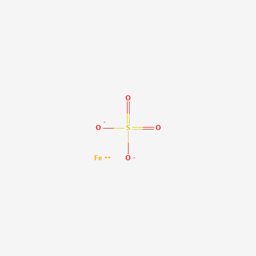 2D chemical (molecular) structure of Ferrous sulfate