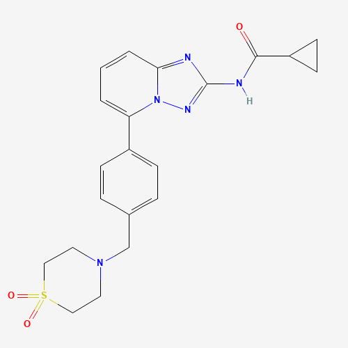 2D chemical (molecular) structure of Filgotinib