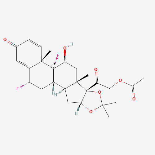 2D chemical (molecular) structure of Fluocinonide