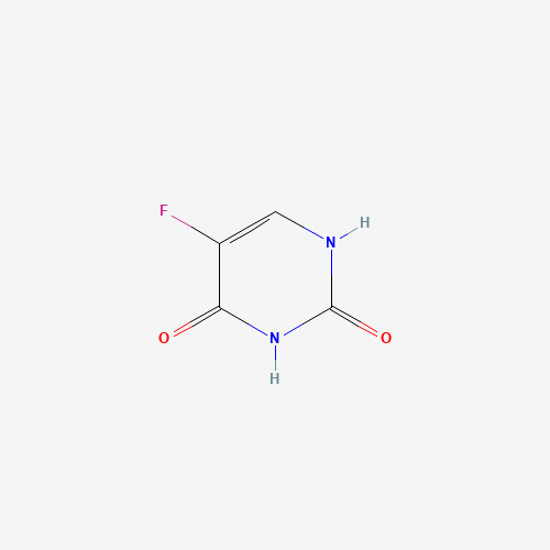 2D chemical (molecular) structure of Fluorouracil