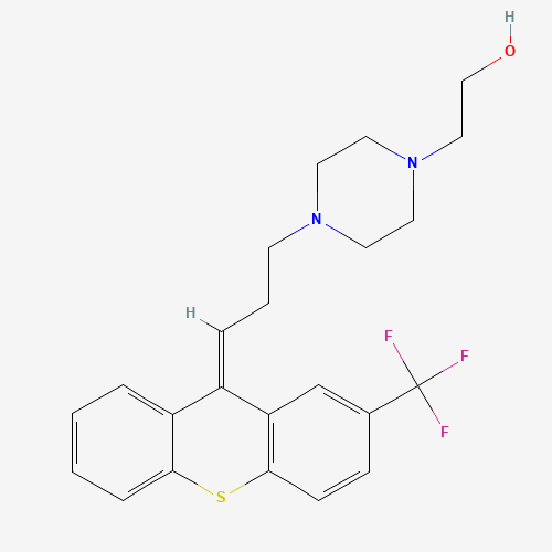 2D chemical (molecular) structure of Flupentixol