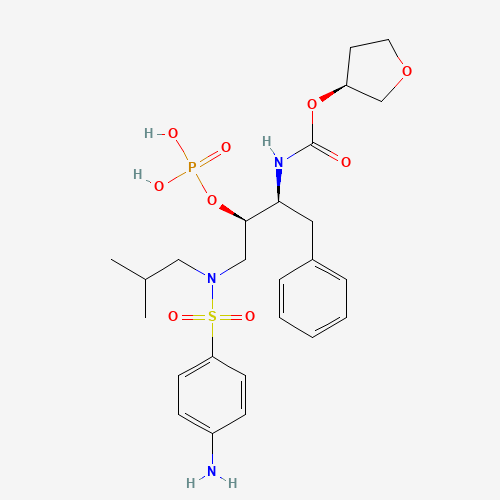 2D chemical (molecular) structure of Fosamprenavir