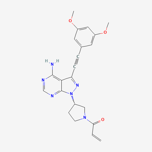2D chemical (molecular) structure of Futibatinib