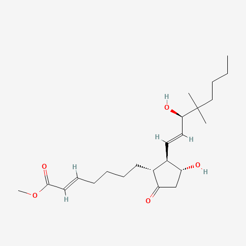 2D chemical (molecular) structure of Gemeprost