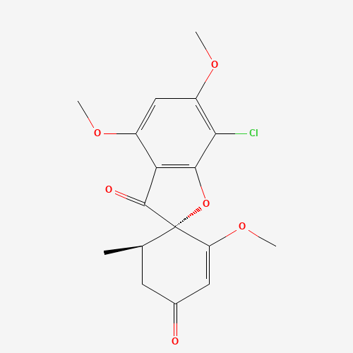 2D chemical (molecular) structure of Griseofulvin