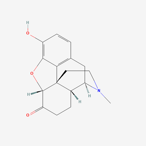 2D chemical (molecular) structure of Hydromorphone