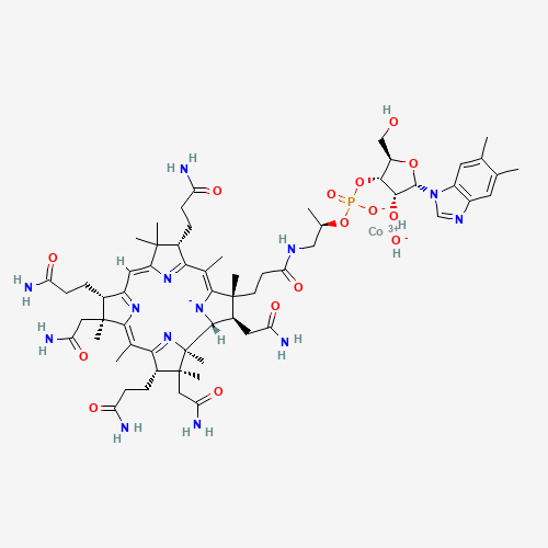 2D chemical (molecular) structure of Hydroxocobalamin