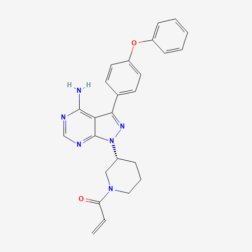 2D chemical (molecular) structure of Ibrutinib