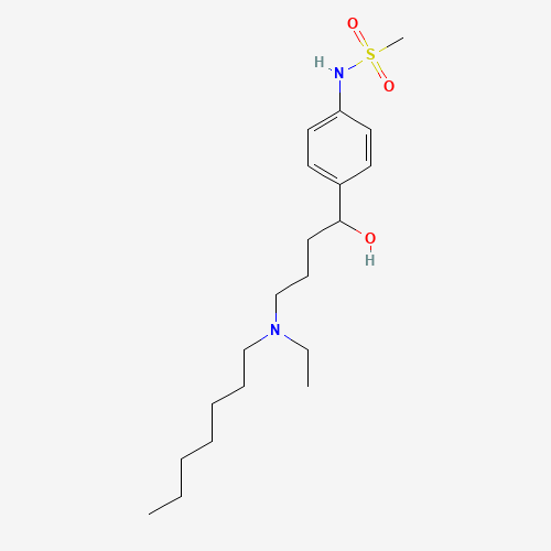 2D chemical (molecular) structure of Ibutilide