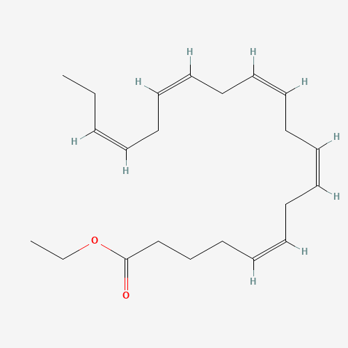 2D chemical (molecular) structure of Icosapent ethyl