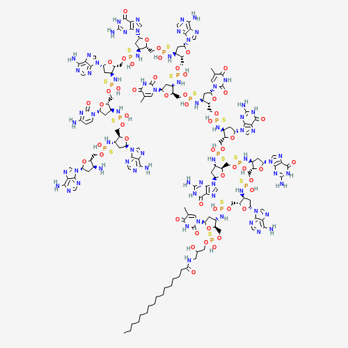 2D chemical (molecular) structure of Imetelstat