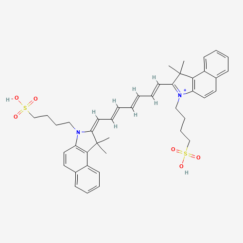 2D chemical (molecular) structure of Indocyanine green