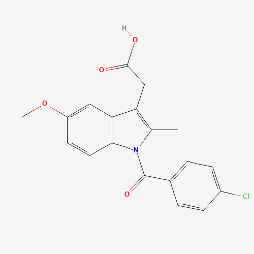 2D chemical (molecular) structure of Indometacin