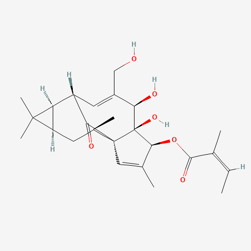 2D chemical (molecular) structure of Ingenol mebutate