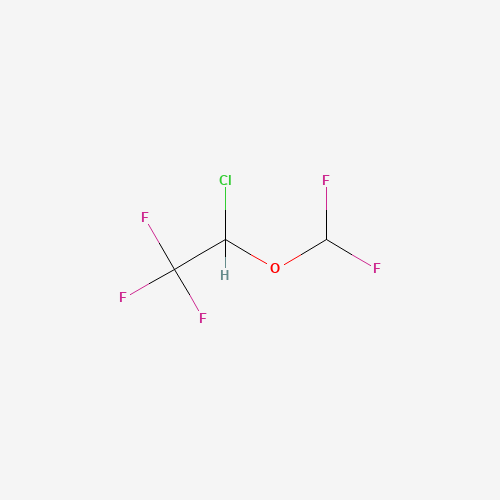 2D chemical (molecular) structure of Isoflurane