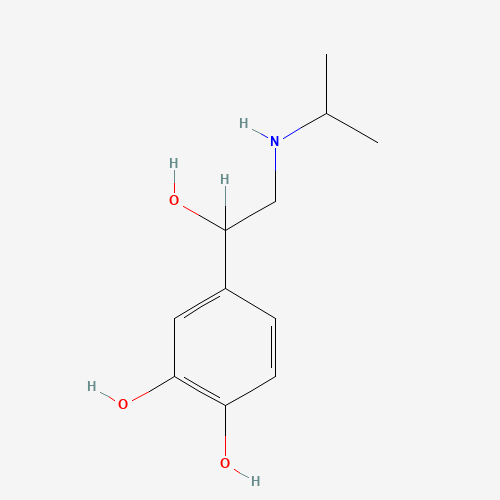 2D chemical (molecular) structure of Isoprenaline
