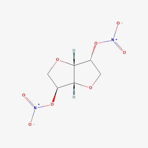 2D chemical (molecular) structure of Isosorbide dinitrate