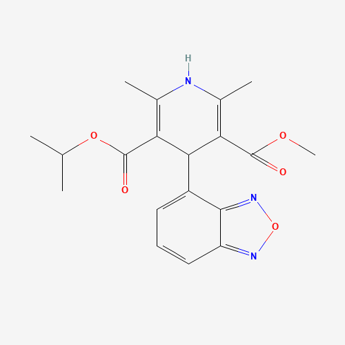 2D chemical (molecular) structure of Isradipine