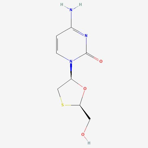 2D chemical (molecular) structure of Lamivudine