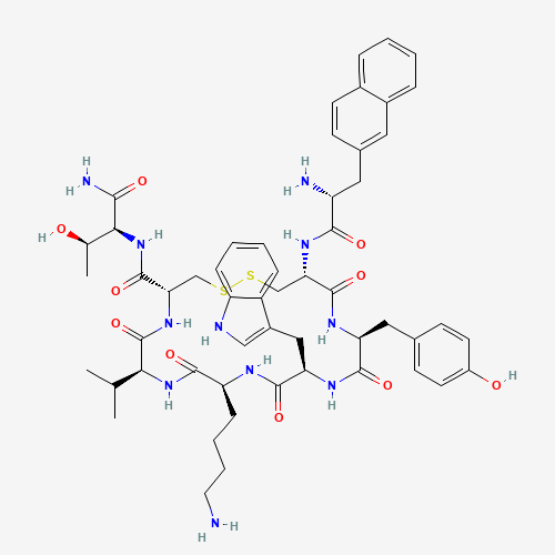 2D chemical (molecular) structure of Lanreotide