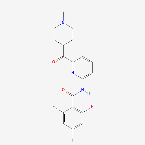 2D chemical (molecular) structure of Lasmiditan