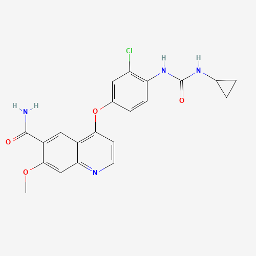 2D chemical (molecular) structure of Lenvatinib