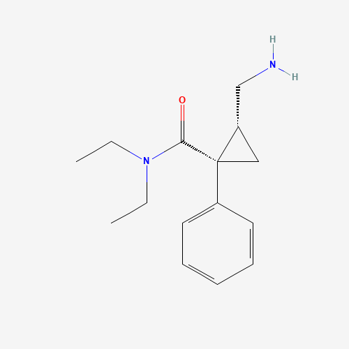 2D chemical (molecular) structure of Levomilnacipran