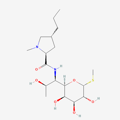 2D chemical (molecular) structure of Lincomycin
