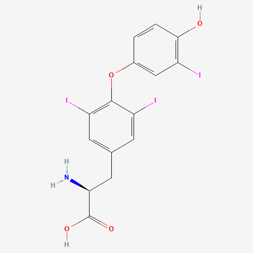 2D chemical (molecular) structure of Liothyronine